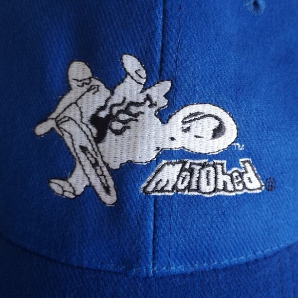 Motohed Ride Dirt Bike Snapback Made USA Blue Baseball Cap Hat NWOT - Picture 2 of 6